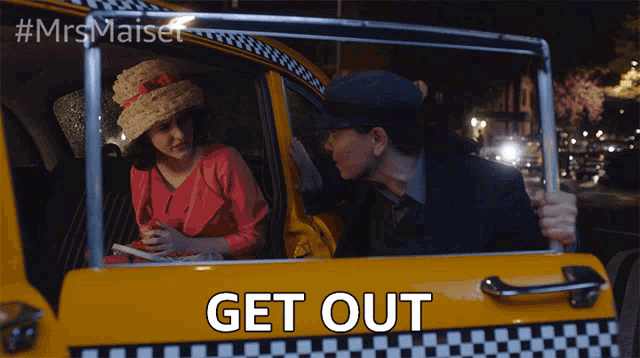 Get Out And Get In There GIF - Get Out And Get In There Susie Myerson GIFs