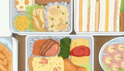 Anime Food GIF - Anime Food Bento GIFs
