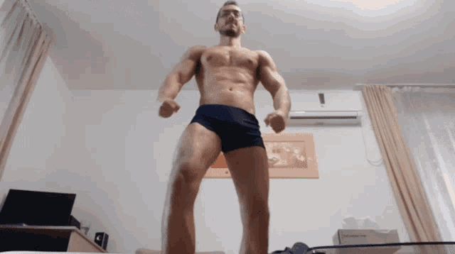 Fit Man Dan Biceps GIF