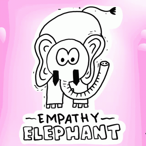 Empathy Elephant Veefriends GIF - Empathy Elephant Veefriends Caring GIFs