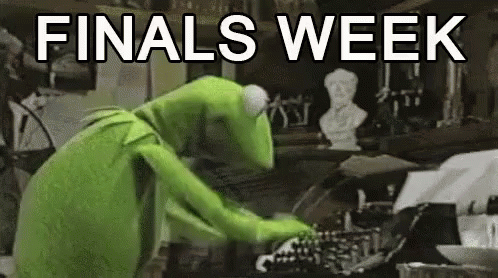 Finals Week GIF - Kermit Type Finals Week GIFs