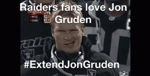 Raiders Gruden GIF - Raiders Gruden Jon Gruden GIFs