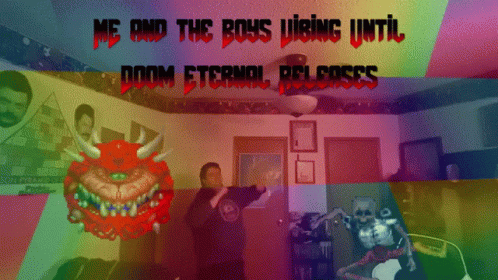 Doom Eternal Dance GIF - Doom Eternal Dance Me And The Boys Vibing GIFs