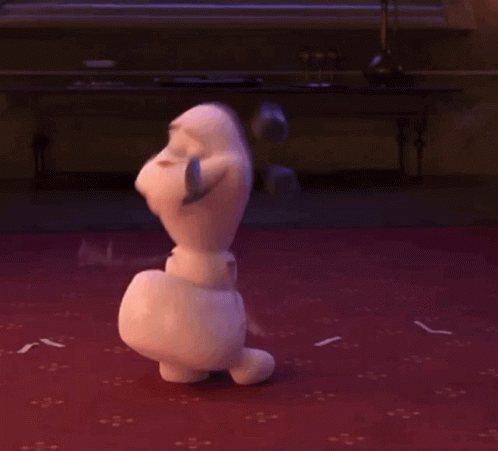 Olaf Olaf Imitates Elsa GIF - Olaf Olaf Imitates Elsa Walking GIFs