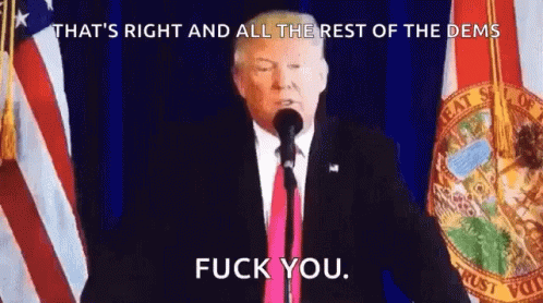 Trump Fuck You GIF - Trump Fuck You Finger Pointing GIFs