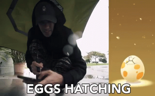 Hatching Eggs GIF - Hatching Eggs Pokemon Go GIFs