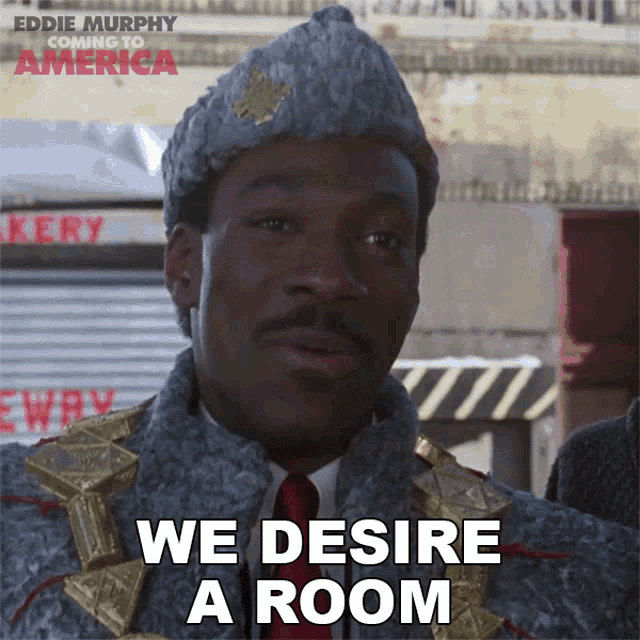 We Desire A Room Eddie Murphy GIF - We Desire A Room Eddie Murphy Prince Akeem GIFs