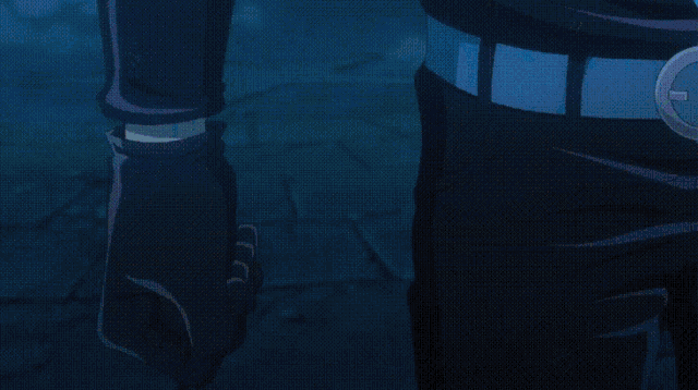 a close up of a person 's torso with a belt that says ' jojo ' on it