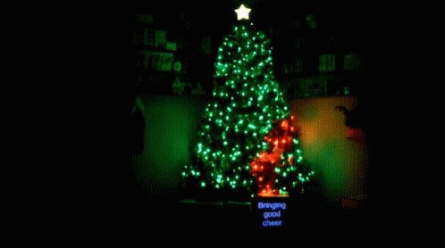 Christmas Tree Christmas Lights GIF - Christmas Tree Christmas Lights Tree GIFs