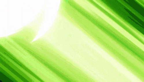 a green and yellow background with a white circle in the middle