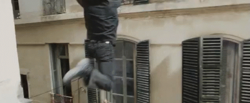 Jump Out Window GIF - Jump Out Window Glass Breaking Jump GIFs