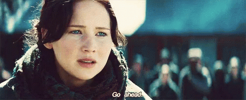 Katniss The Hunger Games GIF - Katniss The Hunger Games Go Ahead GIFs