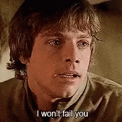 Luke Skywalker Wont Fail GIF - Luke Skywalker Wont Fail Saying GIFs