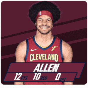 Cleveland Cavaliers (40) Vs. Indiana Pacers (47) Third Period GIF - Nba Basketball Nba 2021 GIFs