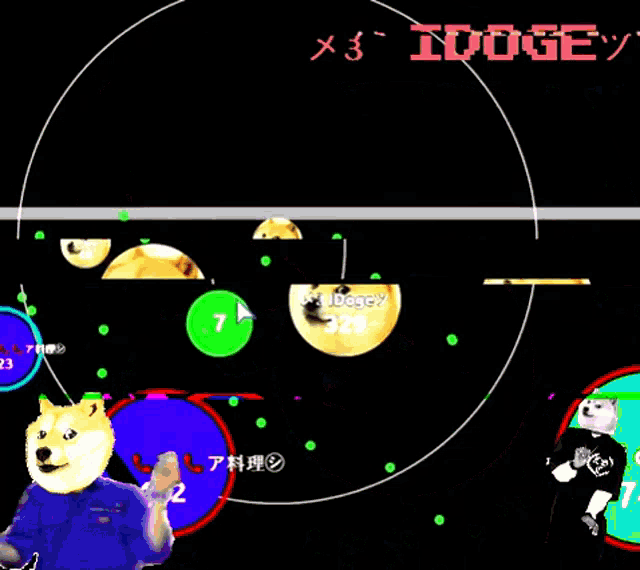 I Doge Agario Dance GIF - I Doge Agario Dance Meme GIFs