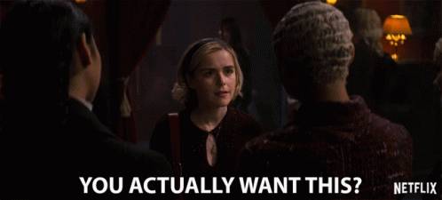 You Actually Want This Are You Sure GIF - You Actually Want This Are You Sure Kiernan Shipka GIFs