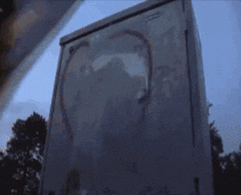 a box with graffiti on it that says ' i love you ' on it