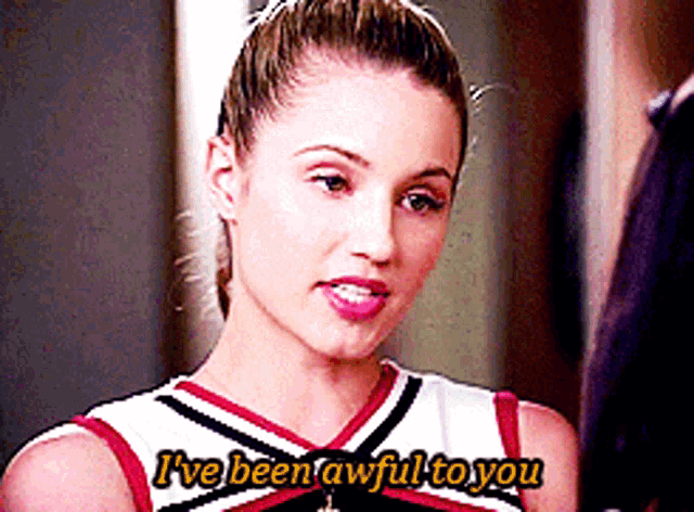 Glee Quinn Fabray GIF - Glee Quinn Fabray Ive Been Awful To You GIFs