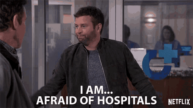 I Am Afraid Of Hospitals Scared GIF - I Am Afraid Of Hospitals Scared Frightened GIFs