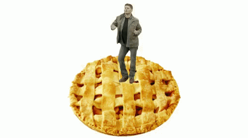 Happy Pi Day From Dean GIF - Pi Day Pie Dean GIFs
