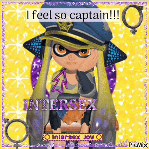 a picture of a girl with the words i feel so captain written on it