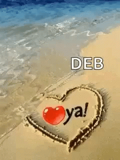 Love Ya Deb GIF - Love Ya Deb Heart GIFs