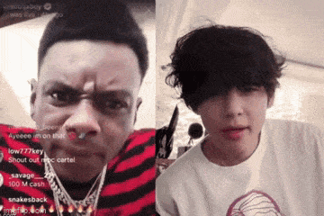 Taehyung Confused GIF - Taehyung Confused Soulja Boy GIFs