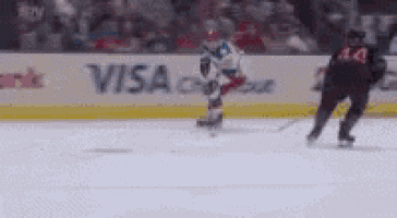 a hockey player with the number 44 on his jersey