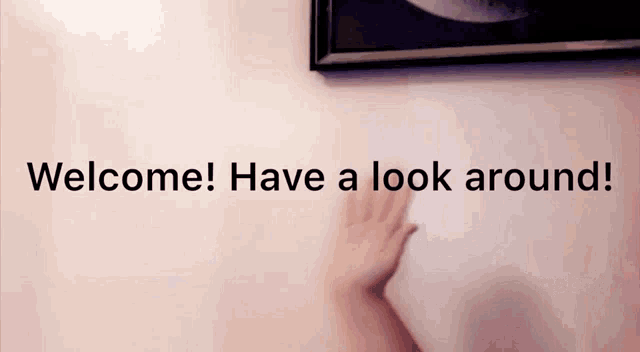 Welcome Hand GIF - Welcome Hand Have A Look Around GIFs