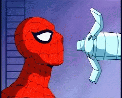 Spiderman Robot Arm GIF - Spiderman Robot Arm Cartoon GIFs