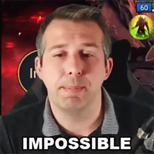 Impossible Hell Hades GIF - Impossible Hell Hades Not Possible GIFs