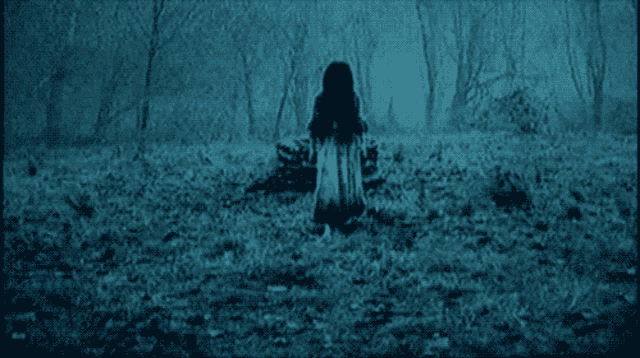 a dark blue background with a few small dots on it