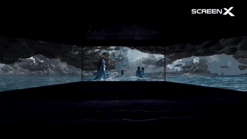 a screen with a x on it is showing a movie