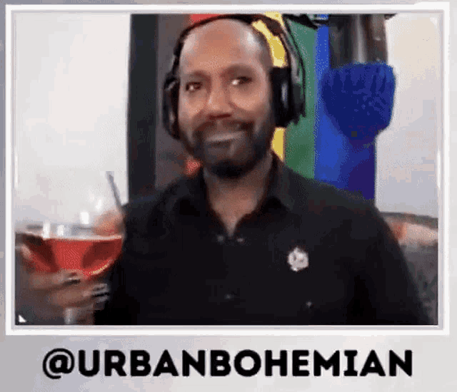 Urbanbohemian Drink GIF - Urbanbohemian Drink Thumbs Up GIFs