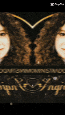 a picture of a woman with the word capcut on the bottom right