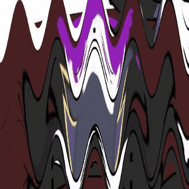 a man with purple hair is sitting on a couch with his hands on his hips .
