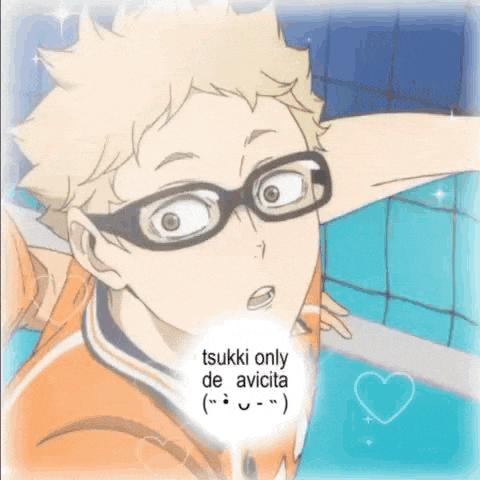 a cartoon of a boy wearing glasses and a heart .