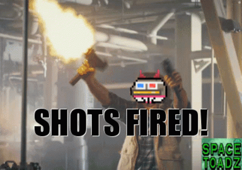 Shots Fired Toadz GIF - Shots Fired Toadz Spacetoadz GIFs