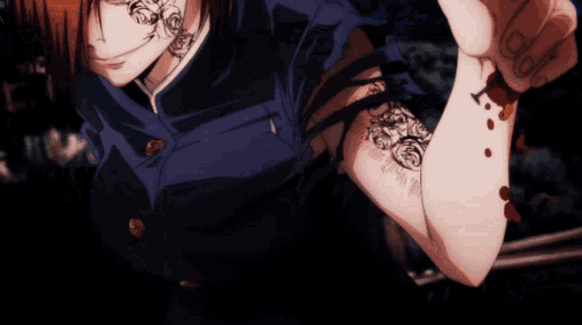a person with a tattoo on their arm that says ' xiii ' on it