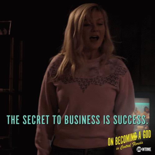 The Secret To Business Is Success Succeed GIF - The Secret To Business Is Success Succeed Thats The Secret GIFs