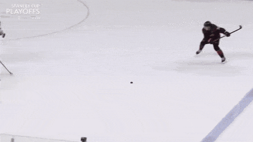 a hockey game is being played in front of a banner that says honda and betway