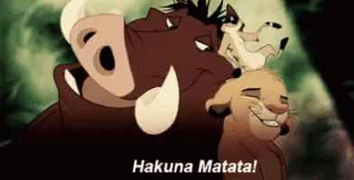 Hakuna Matata Lion King GIF - Hakuna Matata Lion King Funny GIFs