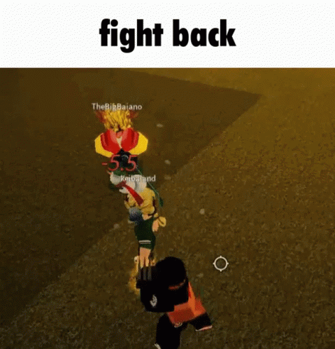 Yba Fight Back GIF - Yba Fight Back Meme GIFs