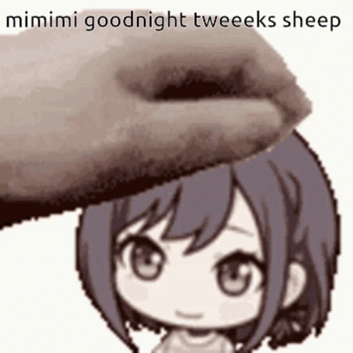 Ena Shinonome Tweeks Sheep GIF - Ena Shinonome Tweeks Sheep Goodnight GIFs