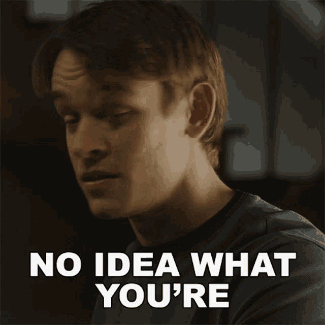 No Idea What Youre Talking About Nowak GIF - No Idea What Youre Talking About Nowak Skymed GIFs