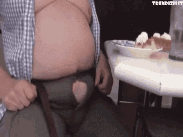 Fat Hungry GIF - Fat Hungry Food Coma GIFs
