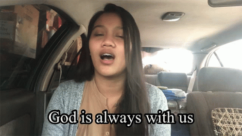God Is Always With Us Grace Corales GIF