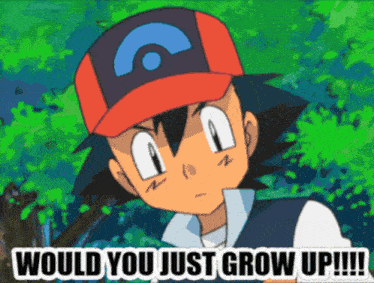 Grow Up Why Dont You Grow Up GIF - Grow Up Why Dont You Grow Up Pokémon Dawn GIFs