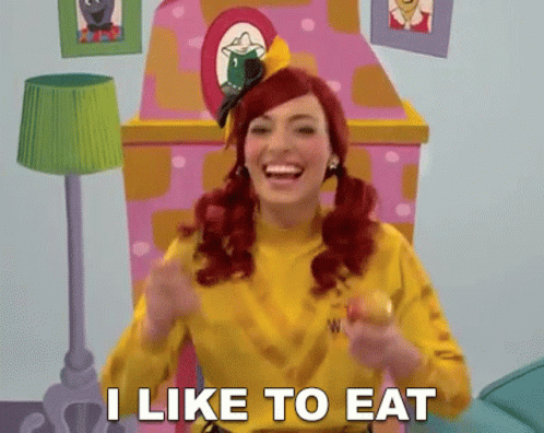 I Like To Eat Emma Wiggle GIF - I Like To Eat Emma Wiggle Emma GIFs
