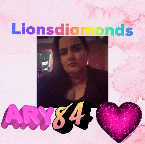 a picture of a woman and the words lionsdiamonds ary84